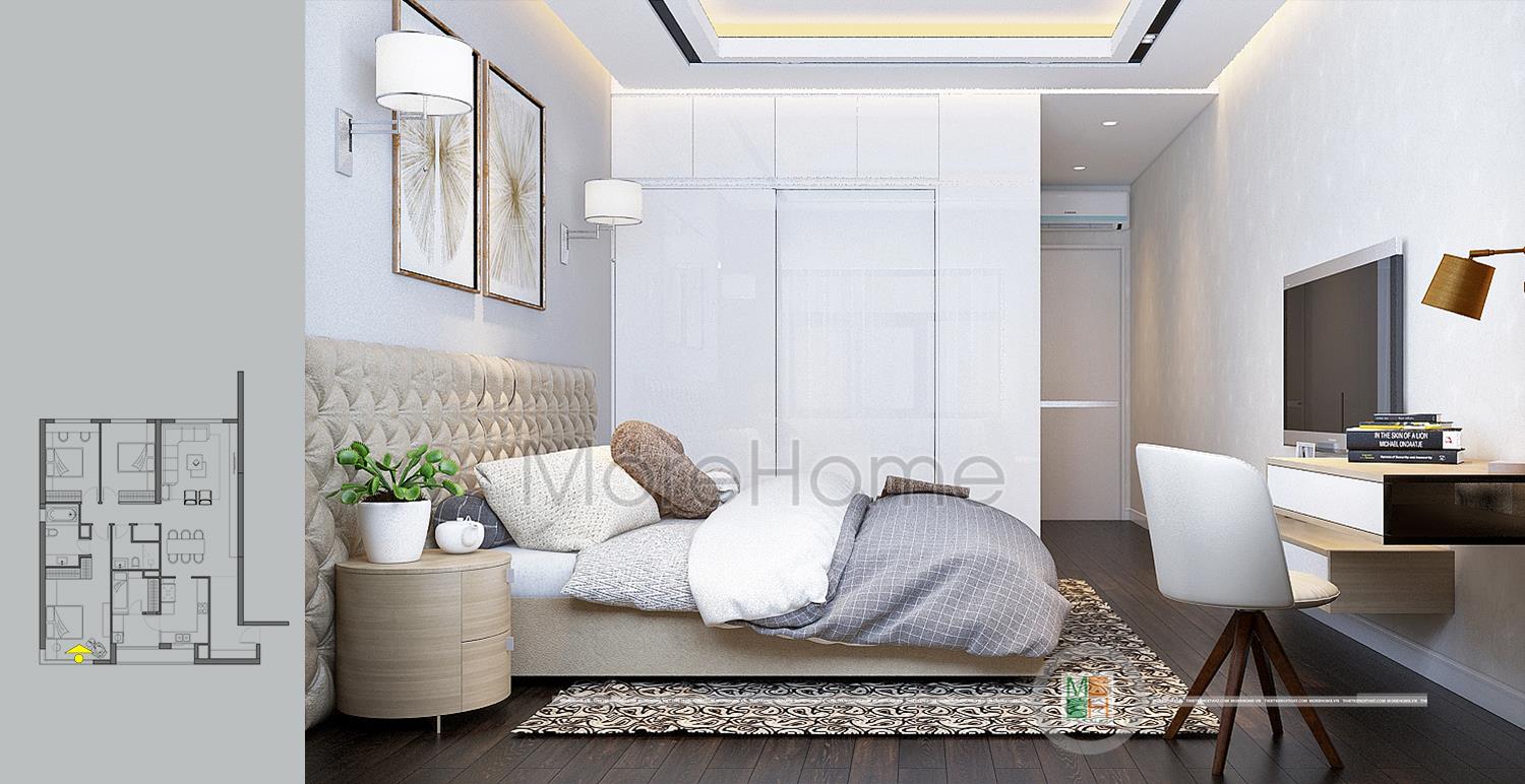 Thi công phòng khách sạn 3 sao đẹp 